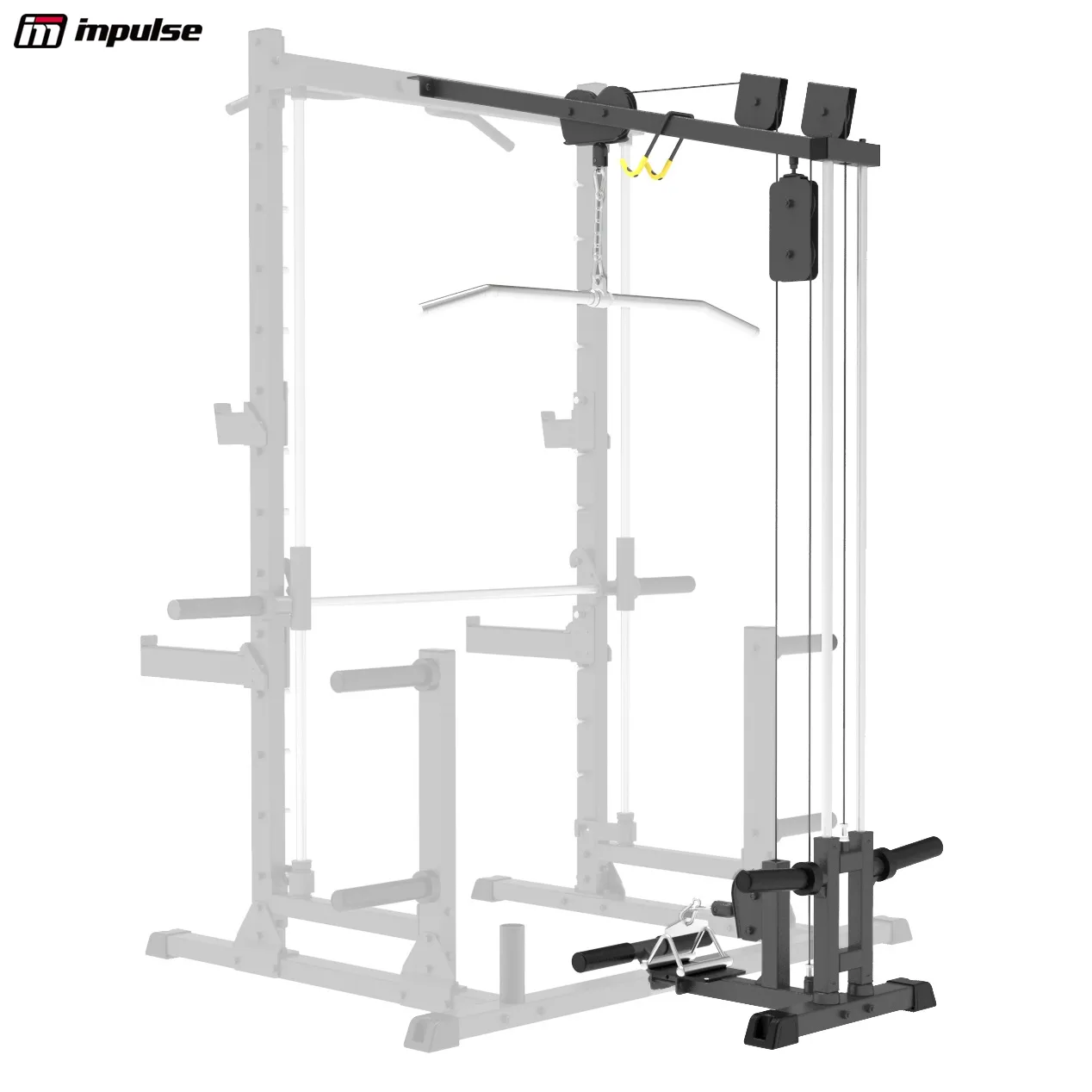 Impulse IFP1721 OPT – Lat Pulldown / Seated Row Attachment, photograph 1 of 3